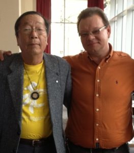 Masaru Emoto i Jacek Zdrojewski